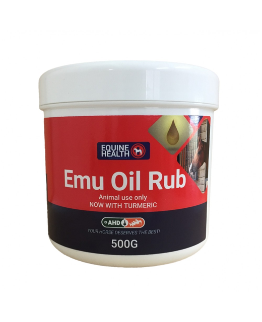 Equine Health Emu Oil Rub 500gm