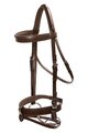 Platinum Wide Padded Hunt Bridle