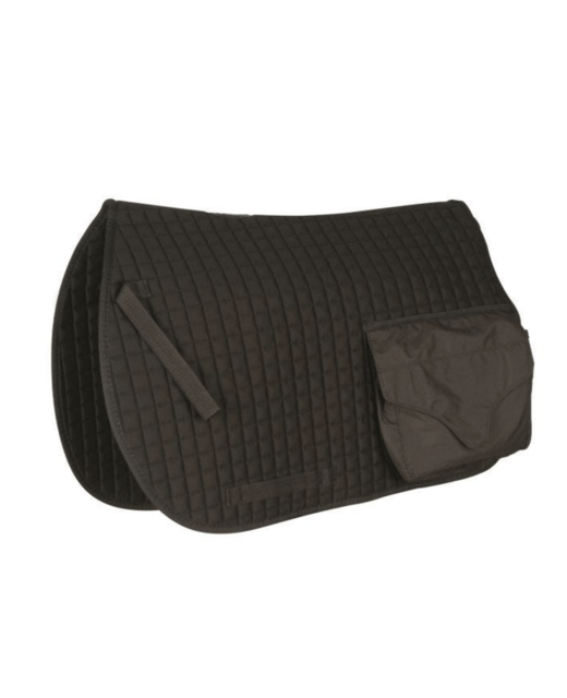 Roma Quilted Saddle Pad With Pockets