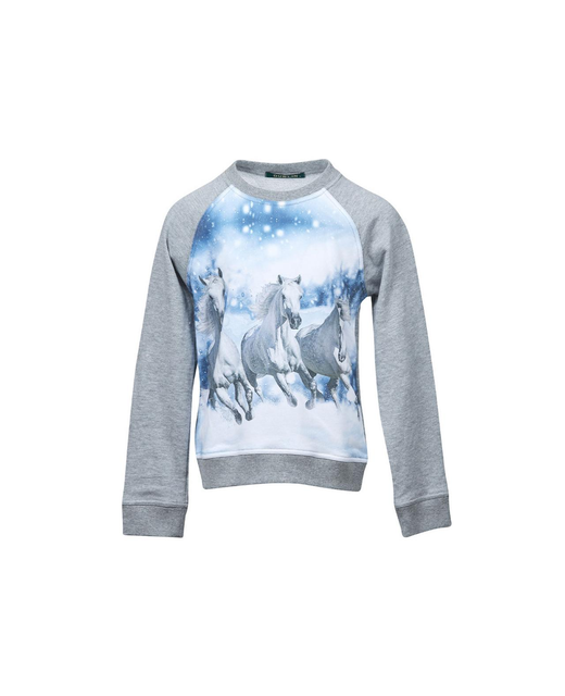 Dublin Talia Horse Print Long Sleeve Windcheater Childs