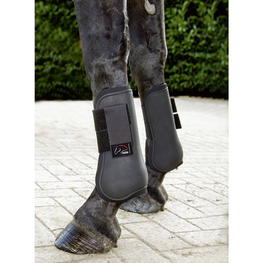 Open front outlet tendon boots