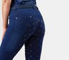 Dublin Shona Full Grip Silicone Print Denim Breeches