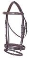 Platinum Padded Flat Hanoverian Bridle