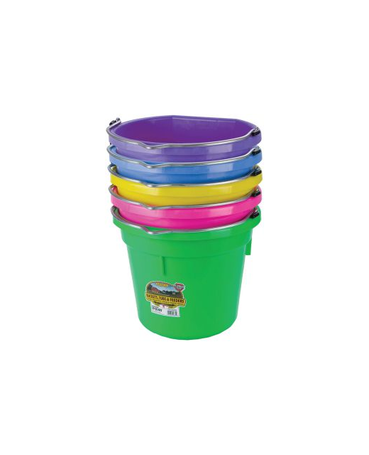 Feed Bucket Flat Back 19 Litre