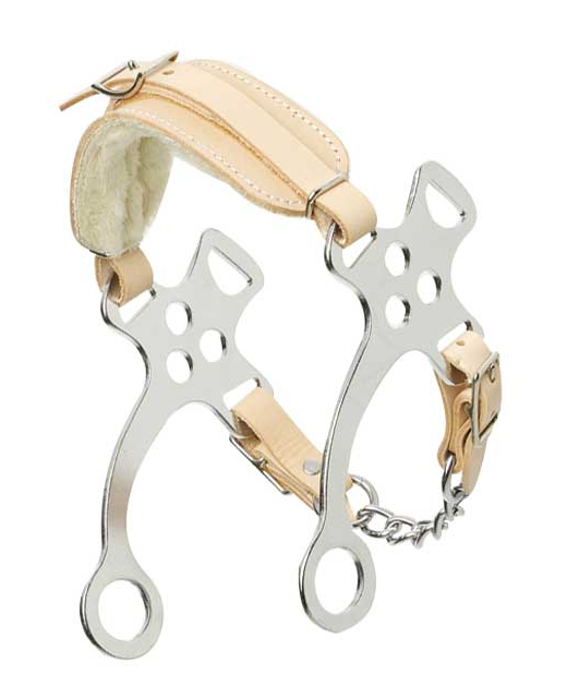 Hackamore Bit-Chrome Plated