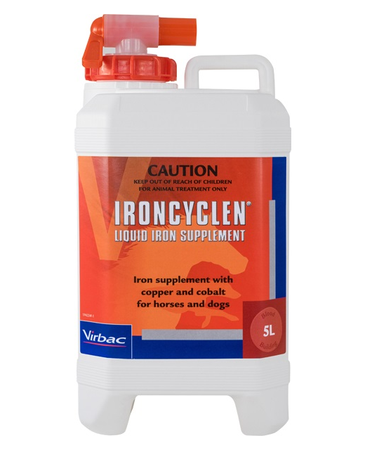 Ironcyclen Liquid Iron Tonic For Horses