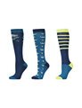 Dublin 3 Pack Riding Socks 4 Season