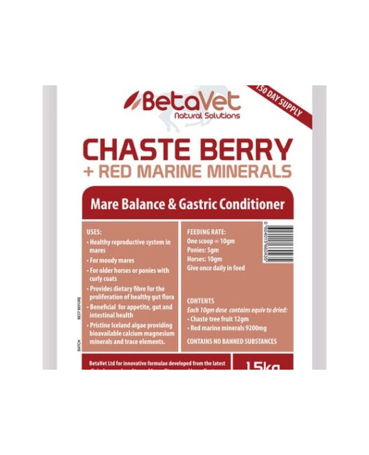 Beatvet Chaste Berry + Red Marine Minerals