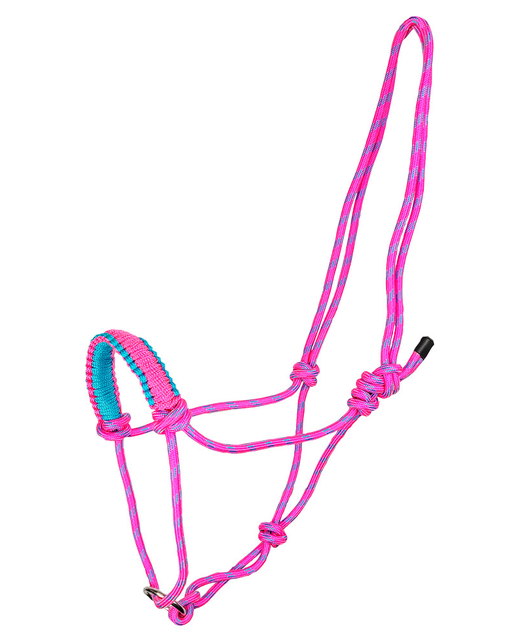 Knotted Rope Halter With Ring