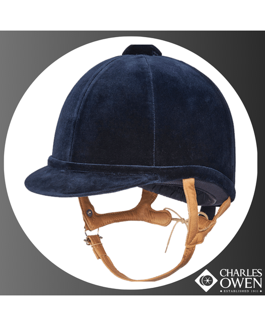 Charles Owen Fian Velvet Competition Helmet