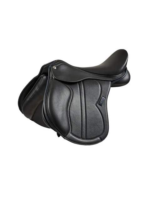 Collegiate Mentor II All Purpose Saddle Black With Blue Accents 