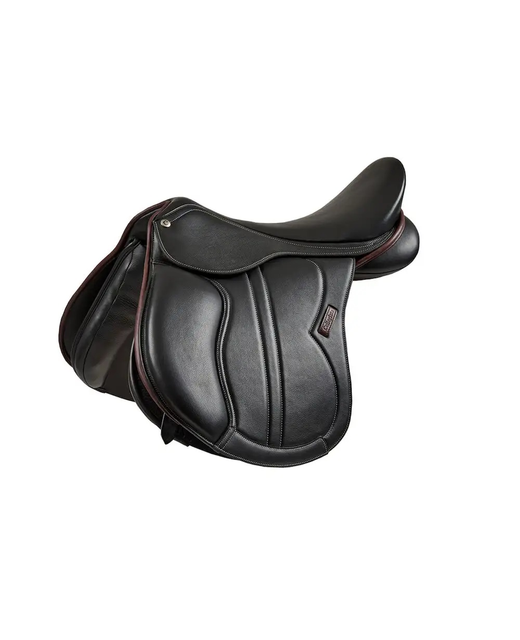 Collegiate Mentor II All Purpose Saddle Black With Burgundy Accents