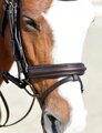 Collegiate Comfitech Opulux Plain Padded Hanoverian Flash Bridle