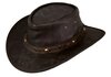 OutBack Iron Bark Leather Hat