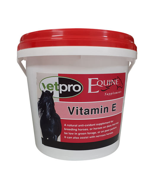 Vetpro Vitamin E  Equine Supplement 1kg