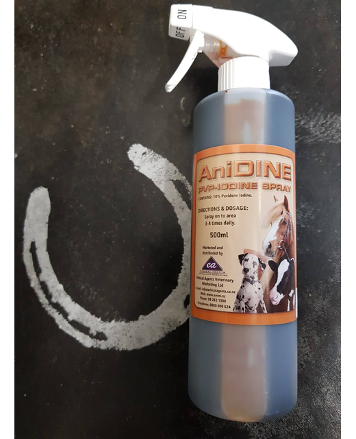 Anidine Animal PVP Iodine Spray 500ml