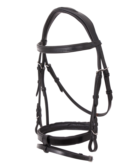 Platinum Anatomical Flat Padded Bridle